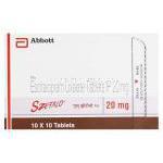 Szefalo スゼファロ、ジェネリックレクサプロ、エスシタロプラム20mg　箱